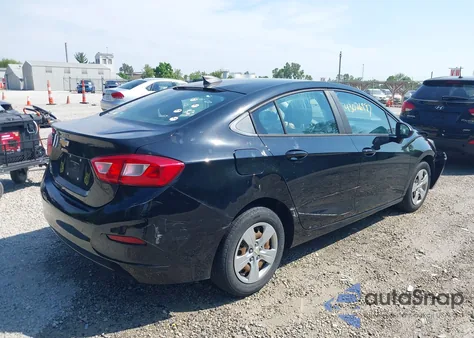 2018 Chevrolet Cruze Ls Auto из США, поврежденный, VIN 1G1BC5SM6J7107519